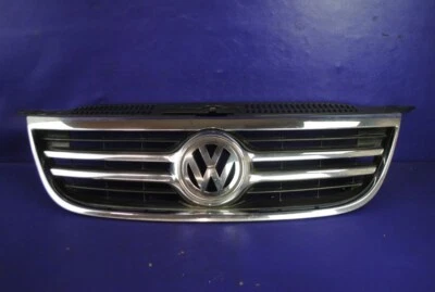 09-11 Volkswagen VW Tiguan Front Upper Bumper Grille Emblem Chrome OEM - Image 1 of 4