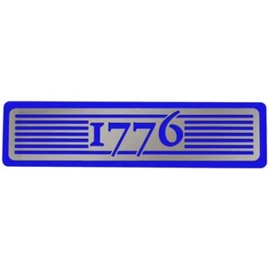 CSM 1776 Step Plate - Blue Powder Coat, 5 X 20 X 1/4 Inch - Picture 1 of 1