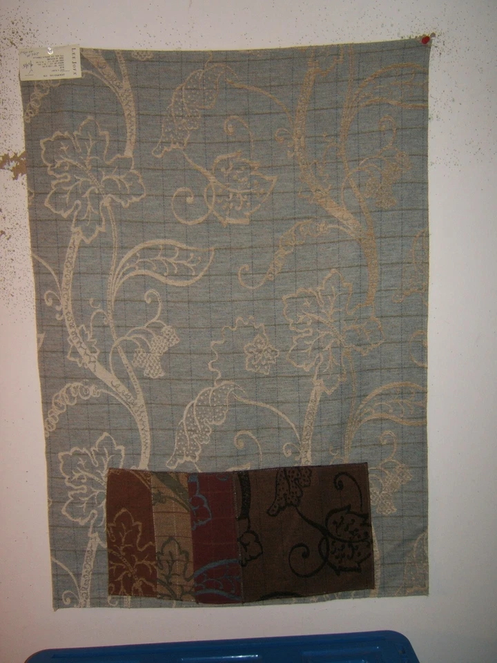 G P & J Baker, Scot's Float, Floral Novelty, Color Blue - Image 1 of 1