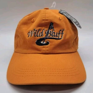 Wild Bluff Golfplatz Mütze Bay Mills Resort und Casino orange Strapback Cap - Bild 1 von 8