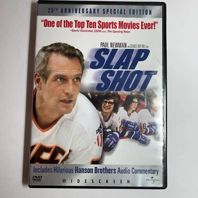 Slapshot DVD Paul Newman Hanson brothers commentary 25th anniversary Edition - Image 1 of 4