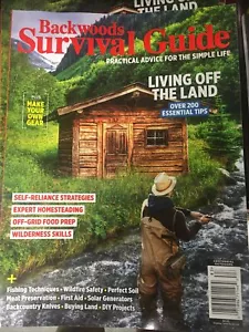 Backwoods Survival Guide, Living off the Land, 2022 Make Your Own Gear Safely! - Imagen 1 de 2