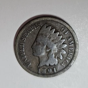 Centavo cabeza india 1891 1C BN - Imagen 1 de 2