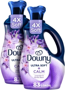 Ultra Soft Fabric Softener Liquid, Calm, Lavender and Vanilla Bean, 56 Fl Oz, 83 - Picture 1 of 12