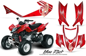 ARCTIC CAT DVX400 CREATORX GRAPHICS KIT YOU ROCK RED - Picture 1 of 1