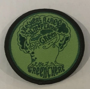 RARE Green The Cheat Sew-on Patch Official Homestar Runner Strong Bad Vintage - Bild 1 von 2