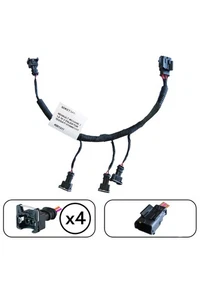 Soketsan Injector Wiring Harness for Renault Megane 2 (Front) 8200081317 - Picture 1 of 4