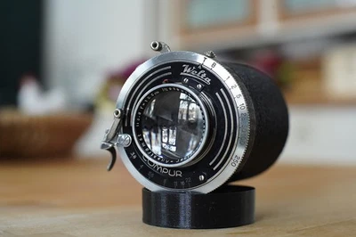 Rodenstock Trinar-Anastigmat, 1:3,8/10,5cm, für M42 | Vintage lens - Image 1 of 4