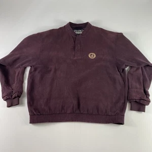Vintage Zero Restriction Corduroy Tradition Pullover Mens Large Golf 90s Jacket - Picture 1 of 12
