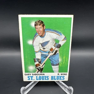 Gary Sabourin 1970-71 Topps #96 - Picture 1 of 2