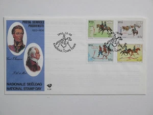 Südafrika 1993 Postgeschichte Nat. Stamp Day Scott #869-872 FDC - Bild 1 von 2