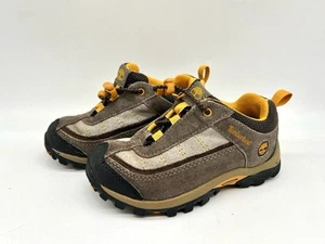 Timberland Halbstiefel Schuhe Sneaker Größe 26 / US 9 Braun Leder Kinder Outdoor - Bild 1 von 5
