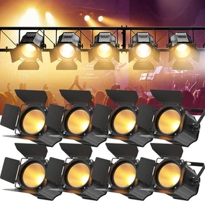 Focos Par Light Doble Color COB 200W con Puerta de Granero DJ Iluminación de Escenario DMX512 - Imagen 1 de 20