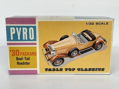 Pyro Table Top Classics '30 Packard Roadster 1/32 C343-79 Model Kit 1965  - Image 1 of 4