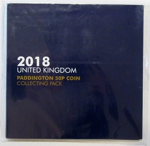Change Checker 2018 & 2019 Regno Unito Paddington confezioni da collezione monete 50p x 2 - Foto 1 di 4
