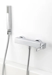 Design Aufputz Duscharmatur Brausebatterie Zubehör Fachhandelsqualität - Bild 1 von 3