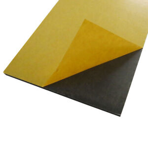 Neoprene EPDM Blend Foam Sheet / Adhesive Backed / Squares & Strips in all sizes