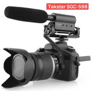 Takstar SGC-598 Shotgun Video Microphone Camera Interview Recording Mic for DSLR - Picture 1 of 12