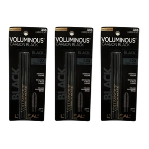 L'Oreal Paris Voluminous Mascara 7.7ml - 335 Carbon Black x 3 - Bild 1 von 1