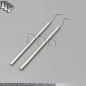 Periodontal Williams Probe William Dental Color Coded Michigan O Probes - Bild 1 von 3
