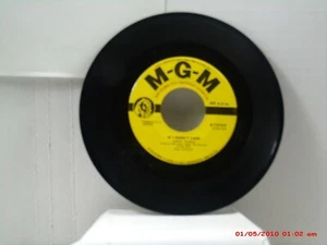 CONNIE FRANCIS -(45)- IF I DIDN'T CARE / TOWARD THE END OF THE DAY - MGM  - 1959 - Picture 1 of 2