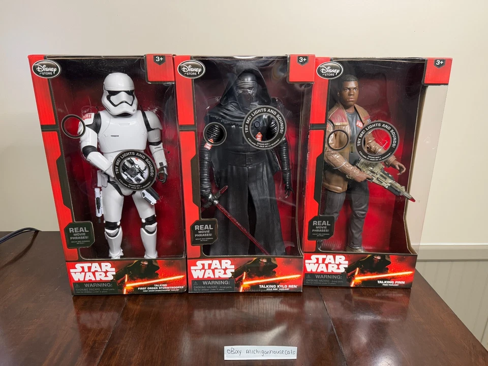 Disney Kylo Ren Talking Figure 14" Star Wars The Force Awakens 15 Phrases