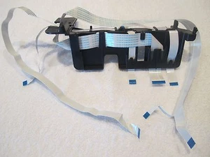 Drukarka atramentowa HP OfficeJet 6500 3 płaskie kable wstążkowe i rama tylko część montażowa - Zdjęcie 1 z 2
