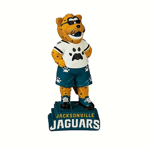 Jacksonville Jaguars 12" Team Mascot Statue Cover