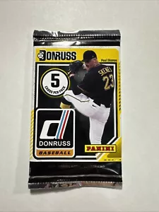 (1) 2024 Panini Donruss Baseball Factory Sealed Gravity Feed Pack - Yellows! - Bild 1 von 2