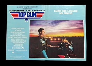 CINEMA fotobusta POSTER TOP GUN Tom Cruise Kelly Mcgillis TONY SCOTT - Picture 1 of 1