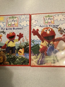 Elmo world dvds set of 2 - Bild 1 von 2