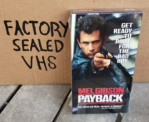 Payback (1999) New Sealed VHS Mel Gibson - Picture 1 of 2