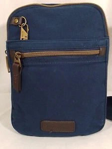 Travelon Anti-Diebstahl Kurier klein Canvas blau - Bild 1 von 8