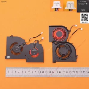 Laptop CPU Cooling Fan For MSI GS65 GS65VR P65 MS-16Q1 MS-16Q2 MS-16Q3 GPU - Picture 1 of 4
