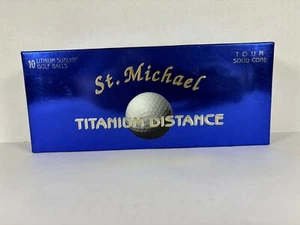 St Michael Titanium Distance Golf Balls - Picture 1 of 7