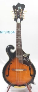 Alulu F5 style Mandolin Solid Mango wood  Spruce top humming bird inlaid NF5MI64 - Picture 1 of 7