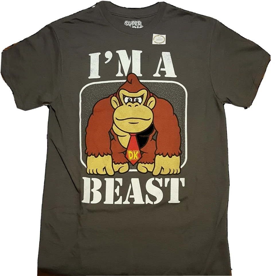 Camiseta de jugador I'm A Beast Donkey Kong para hombre  Foto 1 de 1