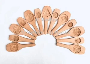 Cookies Mould Dates Maamoul kerebic Wooden Medium & Big قالب معمول تمر عجوة - Picture 1 of 33