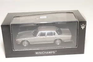 . MINICHAMPS MASERATI QUATTROPORTE 1963 GRIS METÁLICO COMO NUEVO EN CAJA - Imagen 1 de 1