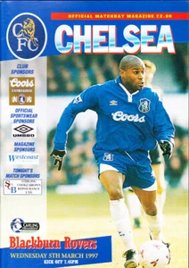 1996/97 CHELSEA V BLACKBURN ROVERS 05-03-1997 PREMIER LEAGUE  - Bild 1 von 1