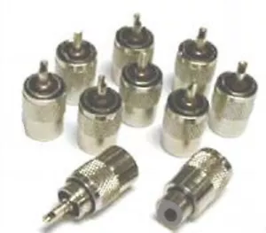 CB Ham Radio Antenna Plug PL259 for RG8X Mini8 7mm Coax x 10 - Picture 1 of 1