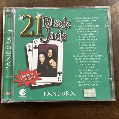 Pandora 21 Black Jack CD - Image 1 of 4