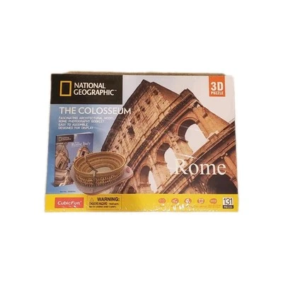 3D Puzzle National Geographic Rome Colosseum History Italy Gift Sealed New - Image 1 of 3