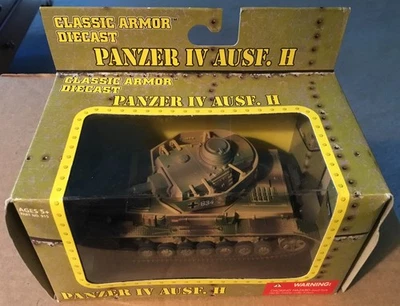 New Millennium Classic Armor Diecast German Army Camo Panzer IV H Battle Tank - Image 1 of 4