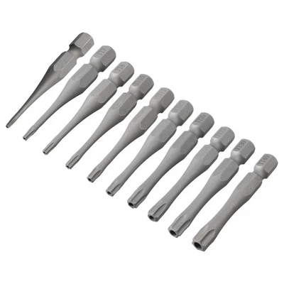 High Quality Material Screwdriver Bit Hand Tool Hex Shank T6-T40 1/4 Inch - Image 1 of 4