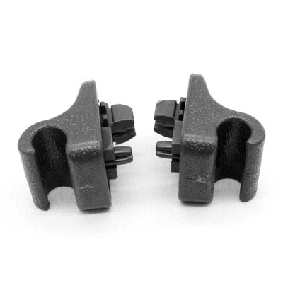2 piezas para Nissan Frontier Xterra 2001-04 negro interior parasol soporte clip gancho Foto 1 de 4