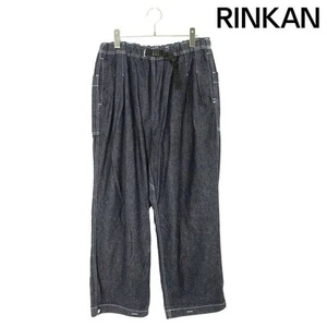 In at INNAT INNAT03-P03 easy silk blend denim pants mens 1 Used 4f7e0b7e18a4ba5c - Picture 1 of 4