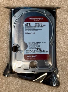 Western Digital Red 4TB WD40EFAX-68JH4N0 256MB SATA 3.5" Internal HDD Hard Drive - Picture 1 of 2