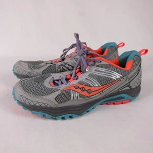 Saucony Womens Excursion TR10 S15311-1 Size Wide 11 Blue Coral Running Shoes - Picture 1 of 7