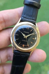 Reloj Hamilton Vintage Automático K-407 10K GF Esfera Negra 33mm Para Hombre Años 50 - Imagen 1 de 24